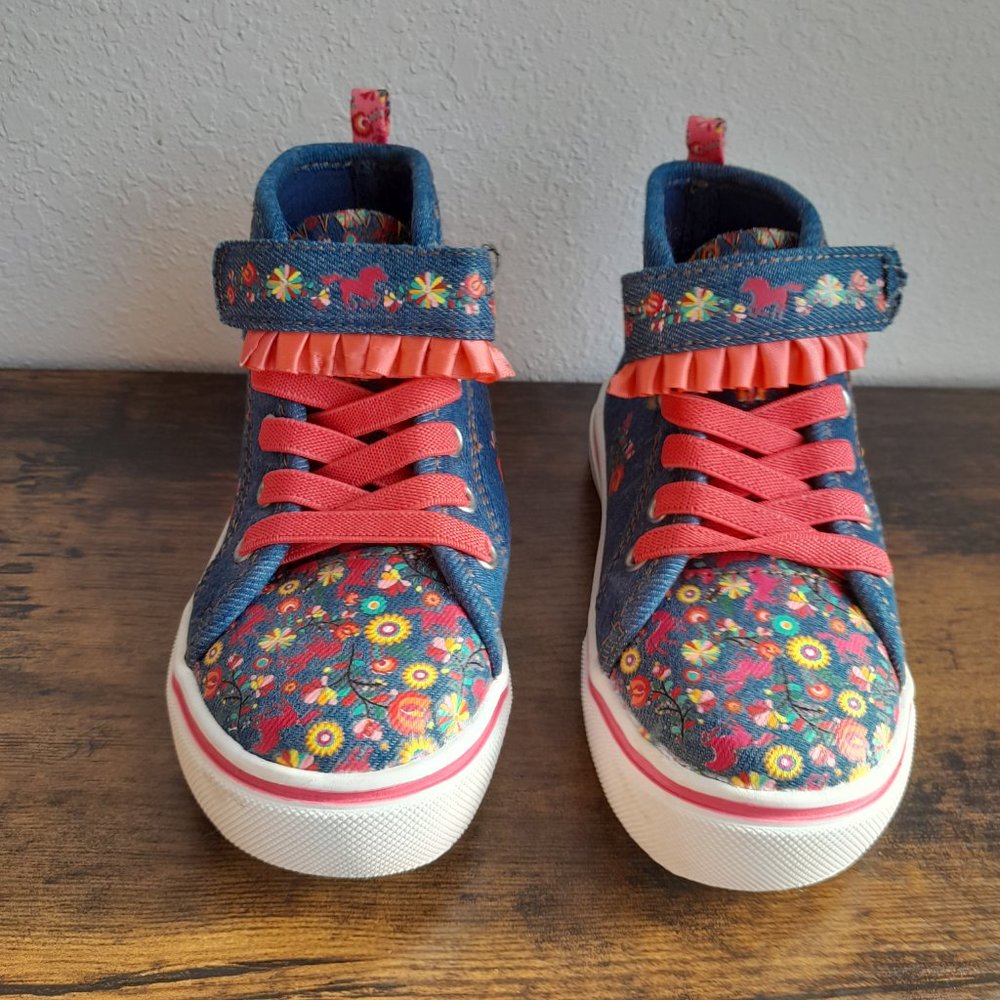 NWT Spirit High Top Sneakers- Toddler 11- High-tops- NEW Velcro - Picture 5 of 6
